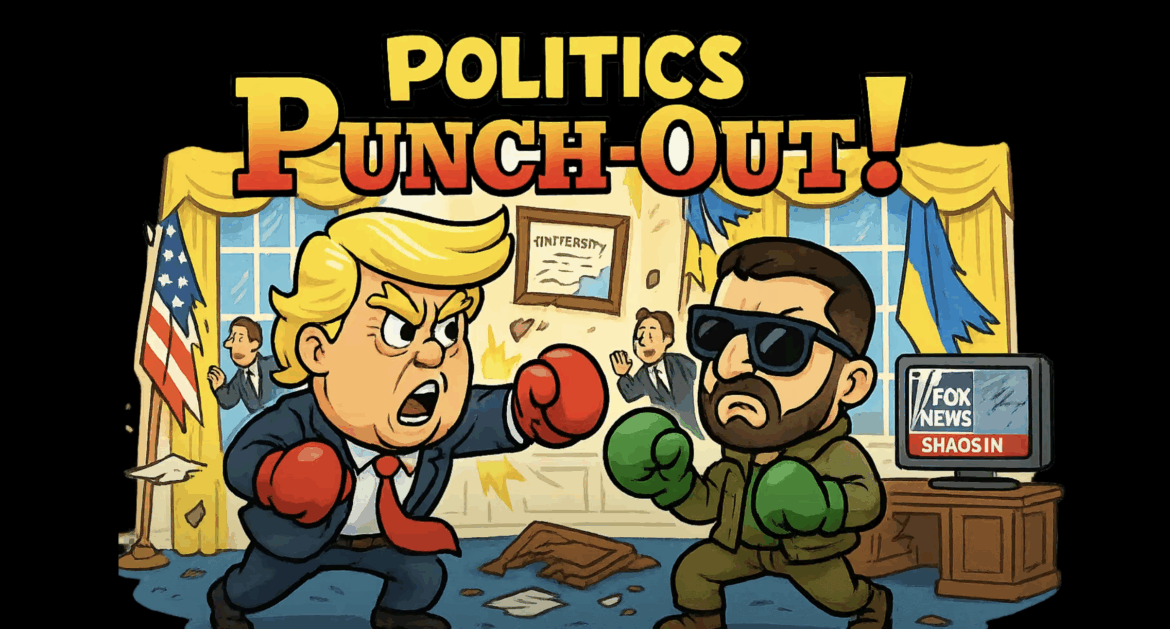Politics Punch-Out! – Das satirische Beat ‹Em Up-Browsergame mit den Staatsoberhäuptern
